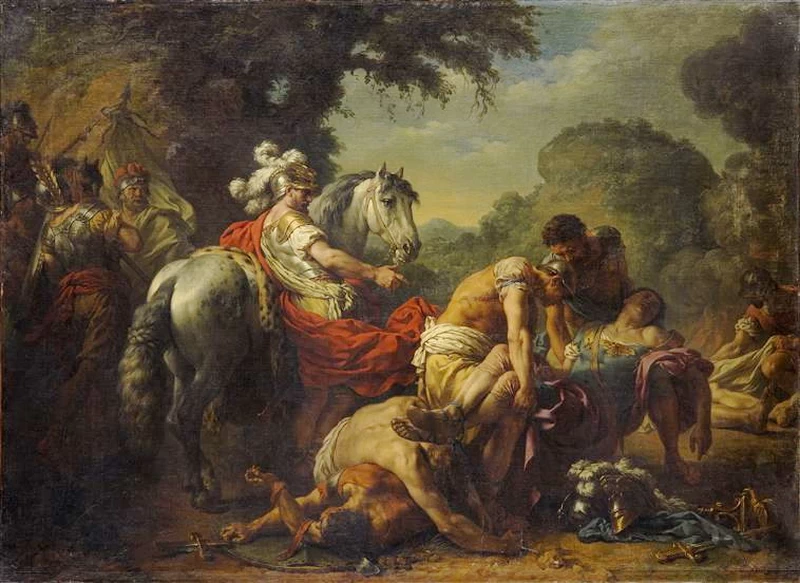 Annibale ritrova il corpo di Marcello - Louvre, Parigi